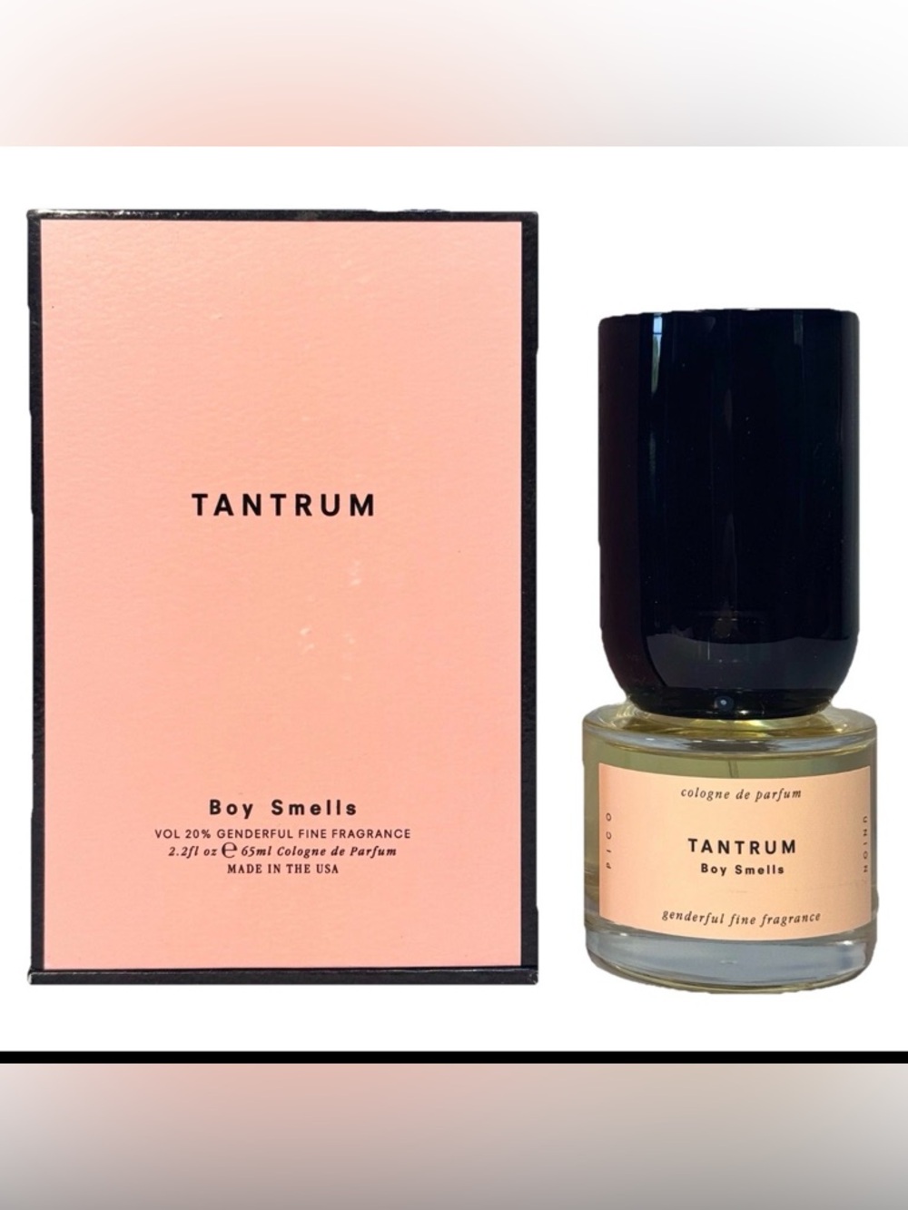 DISCONTINUED Tantrum by Boy Smells Cologne de Parfum Used 2x